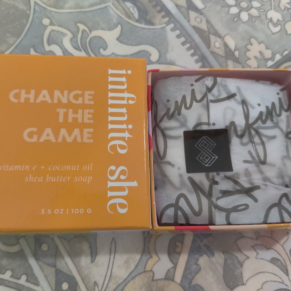 Infinite She Change the Game Shea Butter Soap 3.5 oz